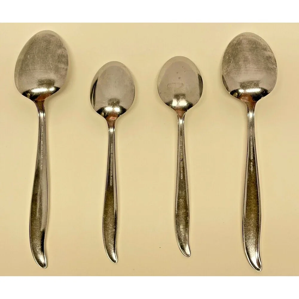 Vintage Armack  AMK9 Stainless Steel Flatware Set of 2-7